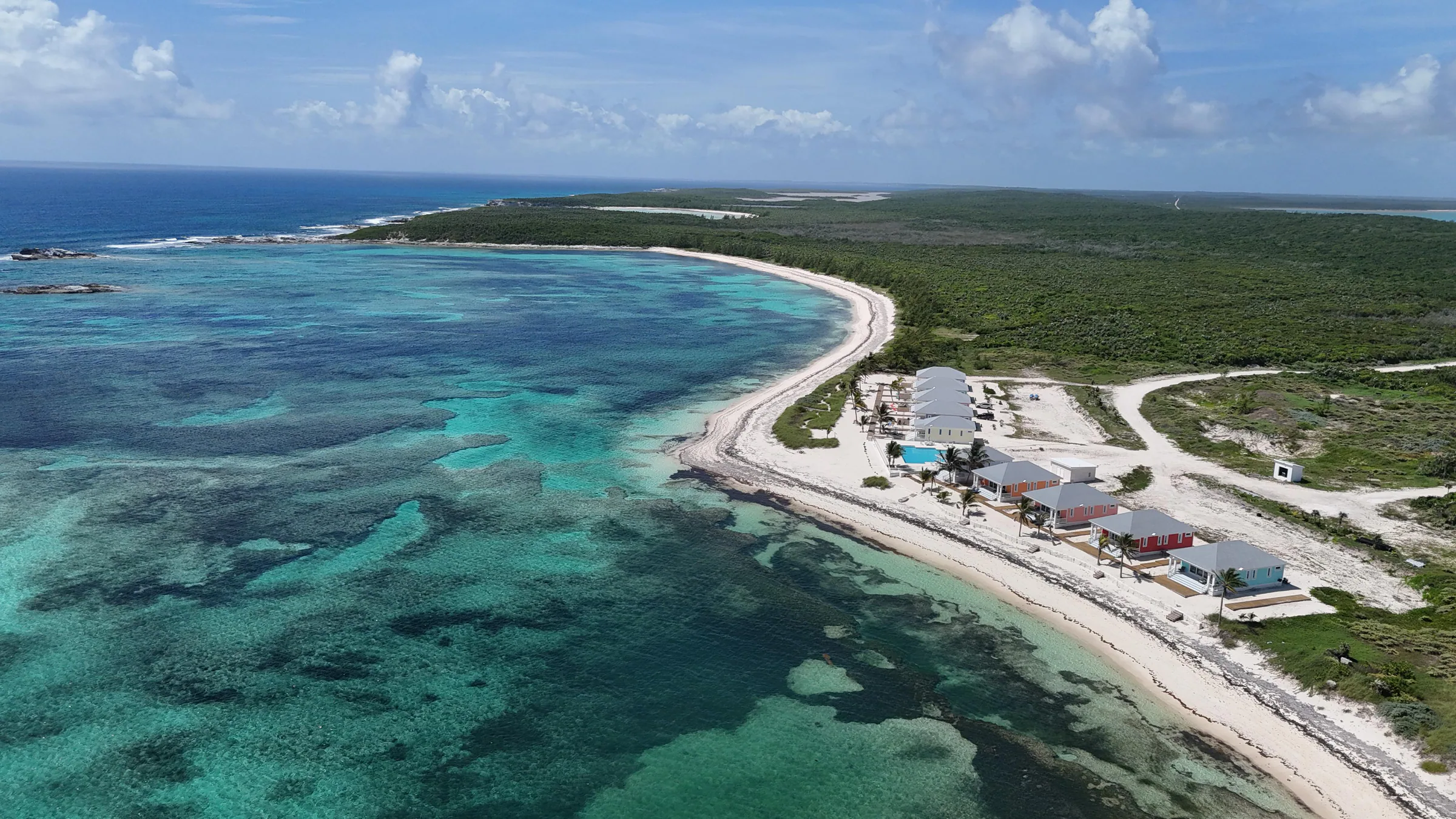 Walking the beach toward Coconut Bay