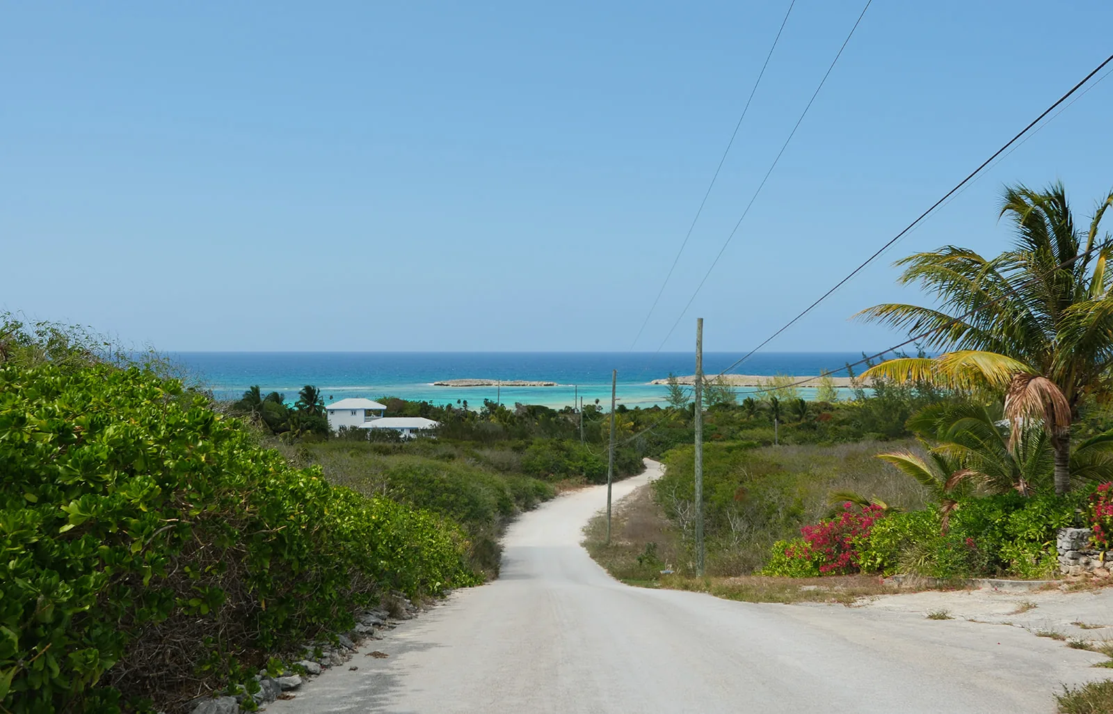 The quiet island road