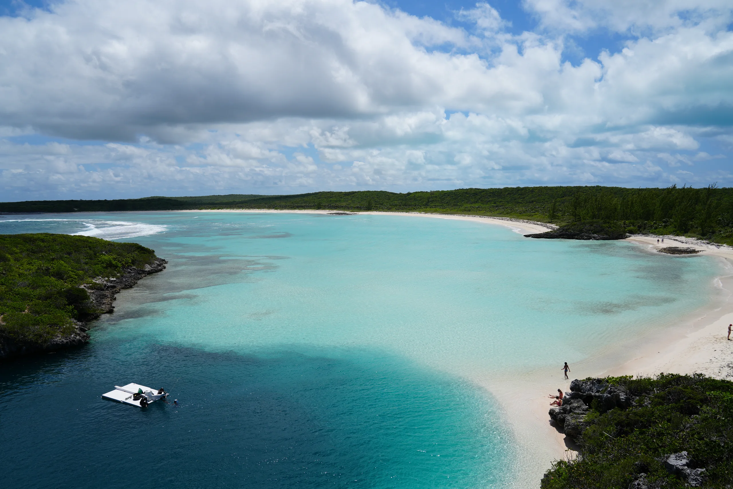 The open bay at Coconut Bay